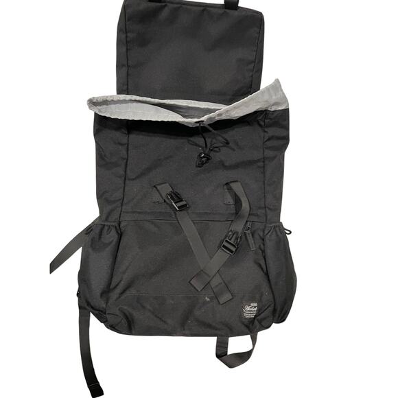 Top Loading Drawstring Infinite Airlab Black Backpack - Picture 4 of 5